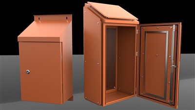 Çöl ortamı için metal muhafaza