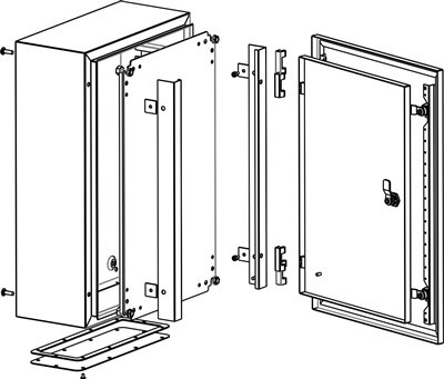 İç Kapılı Metal Muhafazalar