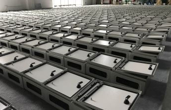 Çelik Elektrik Güç Paneli Kutusu Metal Muhafaza Dağıtım Kutusu